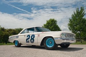 Ford Galaxie Holman & Moody NASCAR Race Car 1963 года